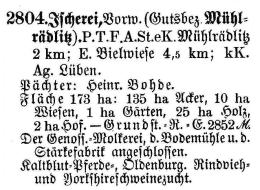 Ischerei in Schlesisches Güteradressbuch 1905
