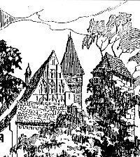 Evangelische Kirche, Kirchturm und Efeuturm
