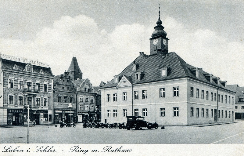 Rathaus Lüben und Ring