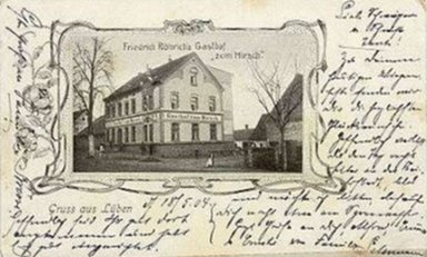 Gasthof zum Hirsch von Friedrich Röhrich (1904)
