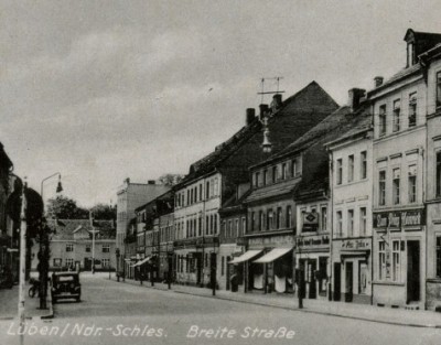 Prinz Heinrich in der Breiten Straße Lüben