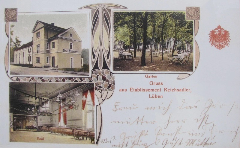 Gasthaus zum Reichsadler an der Hindenburgstraße