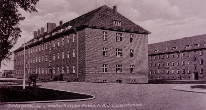 Kaserne Lüben mit A. A. 8
