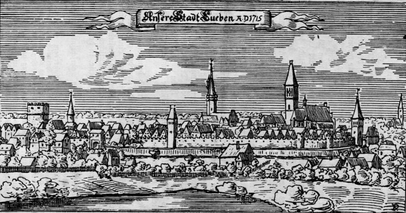 Unsere Stadt Lueben Anno Domini 1715 von Friedrich Bernhard Werner