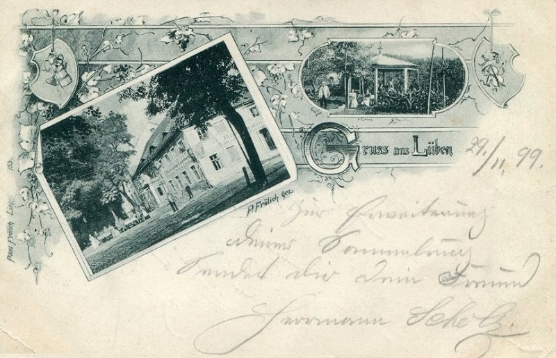 Hotel zum Löwen 1899