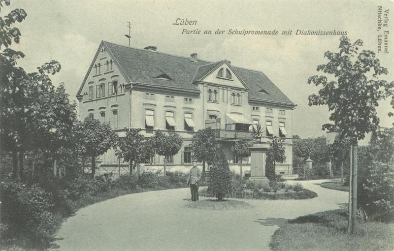 Diakonissenhaus, später Höhere Knabenschule, Töchterschule und Realprogymnasium