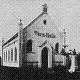 Irvingianer-Kapelle - später Turnhalle mit Bismarck-Denkmal Lüben