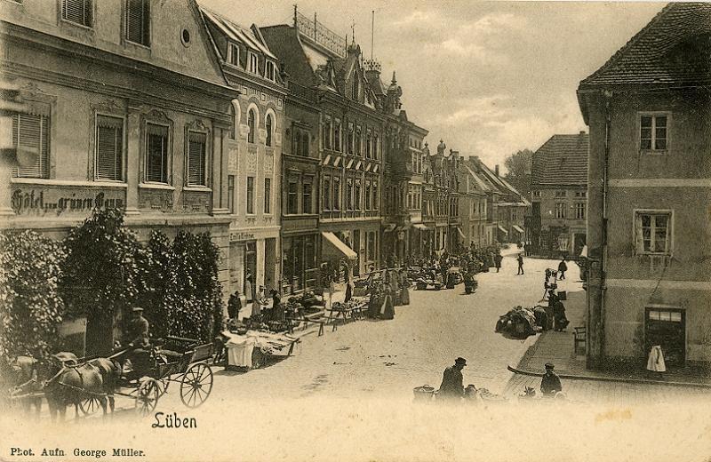 Wochenmarkt auf dem Ring 1908