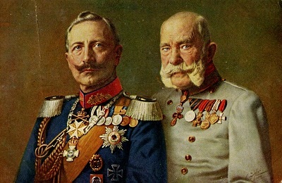 Kaiser Wilhelm II. und Kaiser Franz Josef I.