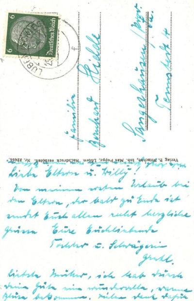 Postkarte 1941