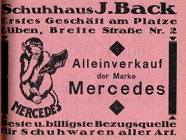 Schuhhaus J. Back, Breite Straße 2