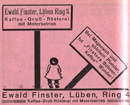 Kaffee-Groß-Rösterei, Ewald Finster, Ring 4