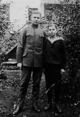 Helmut und Heinrich Kuhn 1916