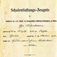 Volksschul-Abschlusszeugnis 1923