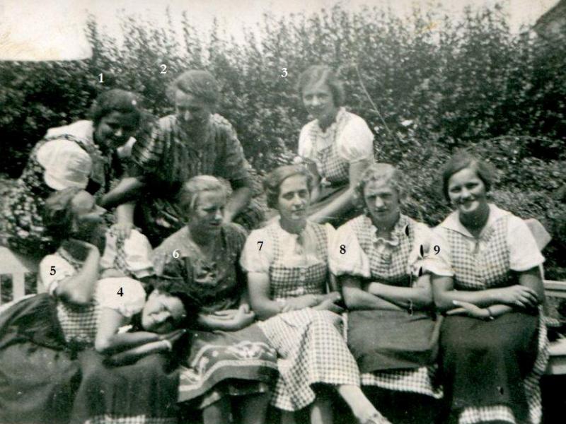 Mädchenklasse der Landwirtschaftsschule Lüben 1939/40
