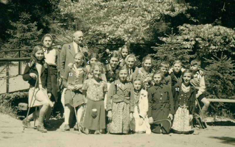 Katholische Volksschüler des Jahrgangs 1925/26