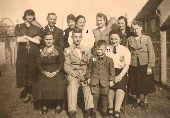 Familienbild am Tage der Konfirmation von Heinz Kleindienst