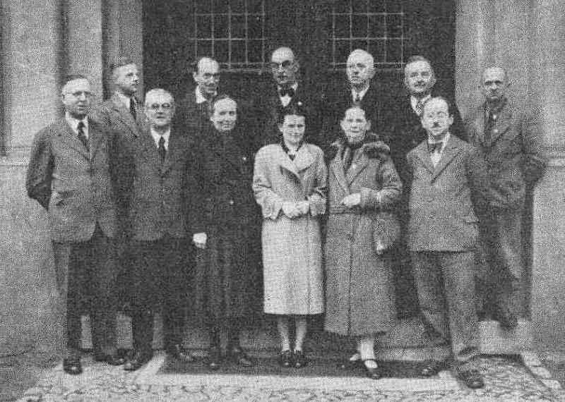 Die Lehrer des Gymnasiums Lüben 1941