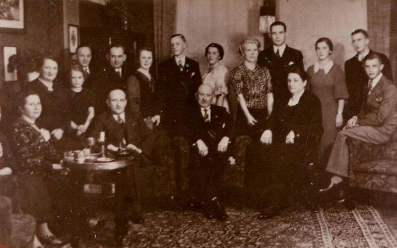 20jähriges Dienstjubiläum bei Rechtsanwalt Rösner im Jahr 1939