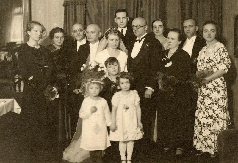 Hochzeit von Hildegard geb. Martwig und Dr. Karl-Günther Petermann im Jahr 1934