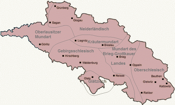 Atlas der schlesischen Mundarten