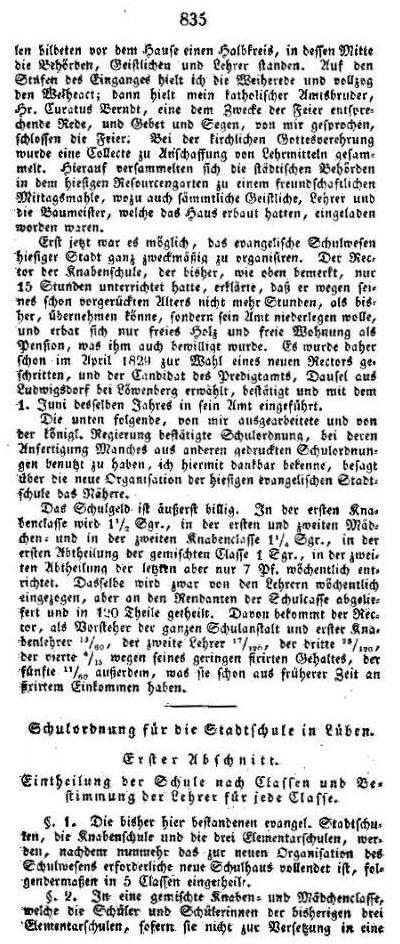 Allgemeine Schulzeitung vom 7.9.1830, Nr. 105