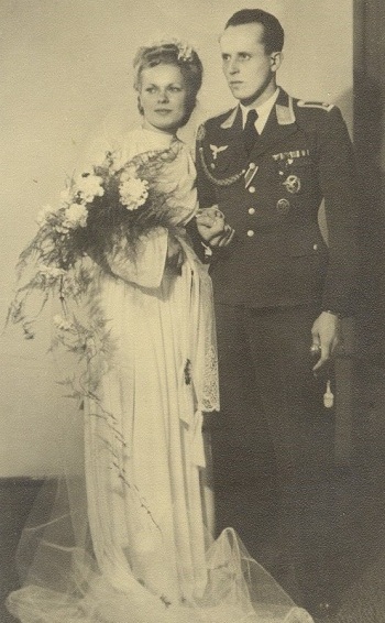 Hochzeit von Ursula Moch und Georg Treder am 16.2.1943