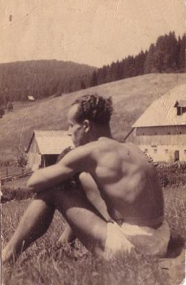 Kampfflieger Georg Treder um 1942