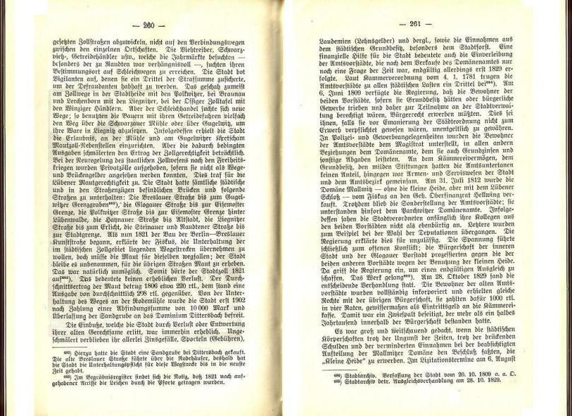 Konrad Klose, Geschichte der Stadt Lüben, Verlag Kühn Lüben, 1924, S. 260/261