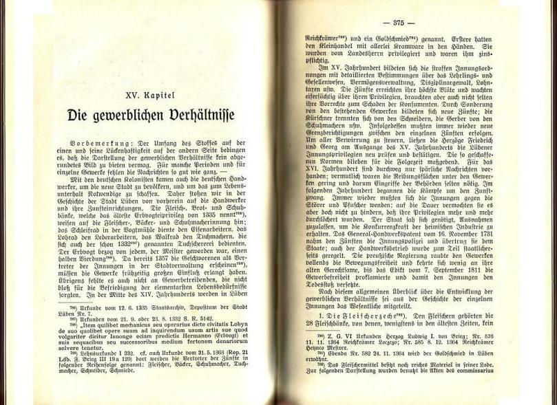 Konrad Klose, Geschichte der Stadt Lüben, Verlag Kühn Lüben, 1924, S. 374/375