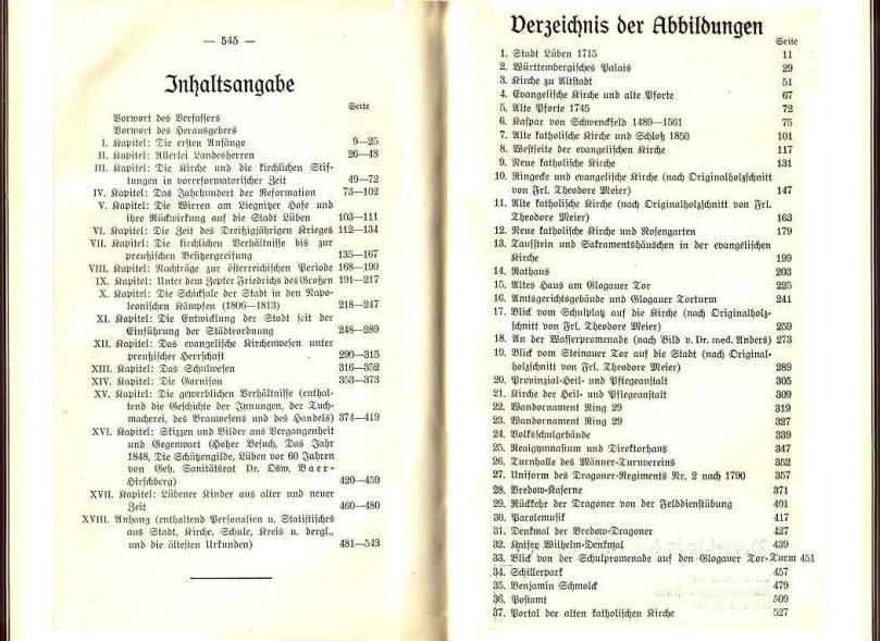 Konrad Klose, Geschichte der Stadt Lüben, Verlag Kühn Lüben, 1924, S. 4/5