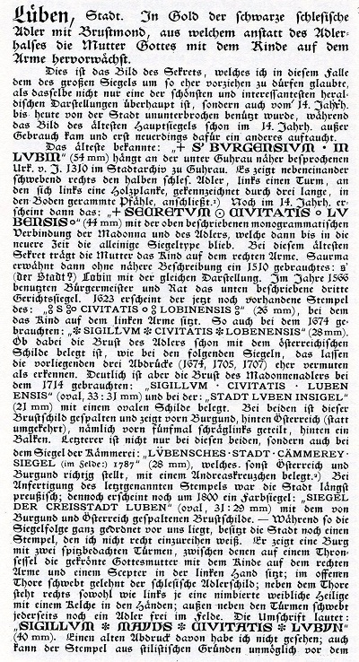 Otto Hupp: Die Wappen und Siegel der deutschen Städte, 1896/98 S. 161
