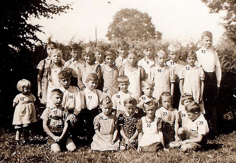 Barschauer Volksschüler im Jahr 1941