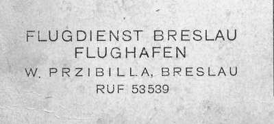 Wilhelm Przibillas Firmenschild