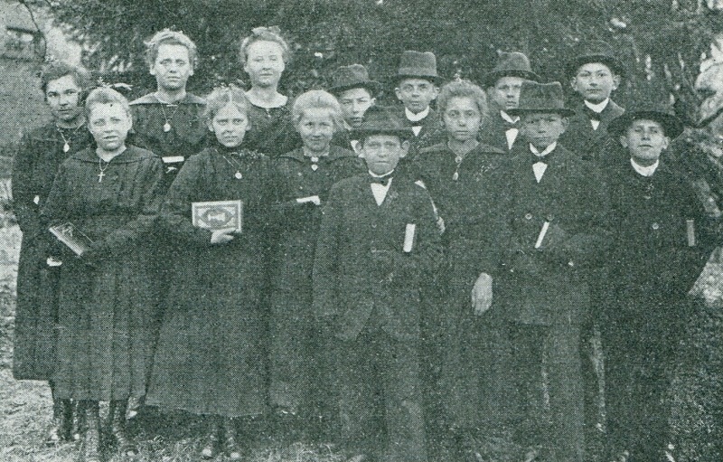 Konfirmanden aus Brauchitschdorf 1921