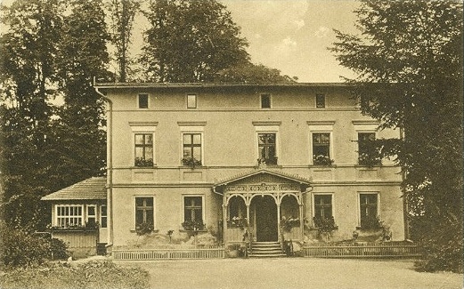 Schloss des Ritterguts Nieder-Gläserdorf um 1926