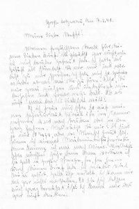 Brief vom 7.2.1941 S. 1