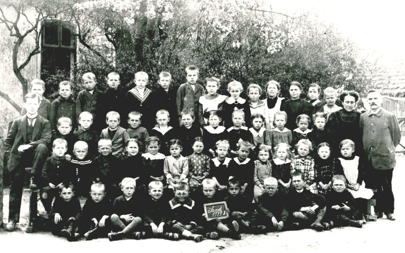 Volksschule Groß Kotzenau Sand 1919