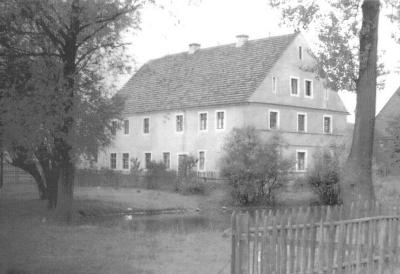 Das Wohnhaus der Familie Grosser in Groß Krichen