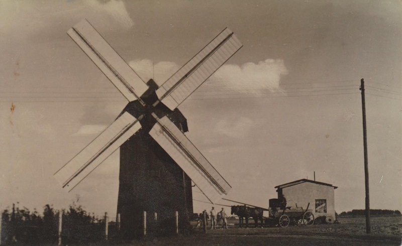 Max Müllers Windmühle in Herzogswaldau