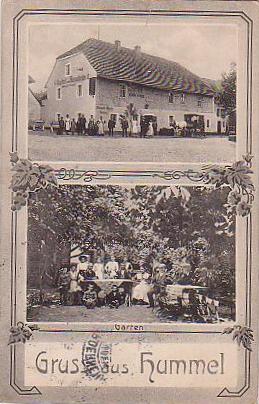Hummel: Gasthof zum Rieselfelde (!) von W. Schwabe 1913