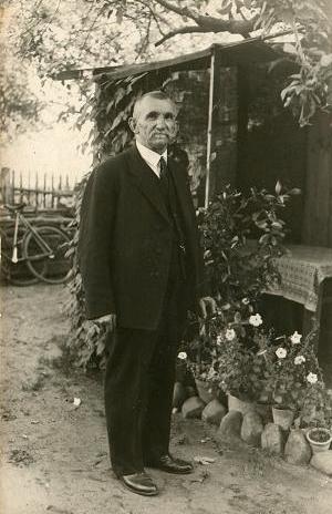 Schmiedemeister Adolf Herrmann um 1930