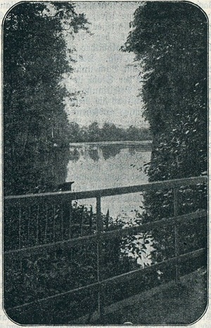Am Mühlteich in Kaltwasser, 1928, Foto von Dr. med. Anders