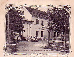 Gasthof zur Friedenseiche, 1906, Inhaber H. Knapp