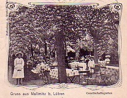 Gasthof zur Friedenseiche - Gesellschaftsgarten, 1906, Inhaber H. Knapp