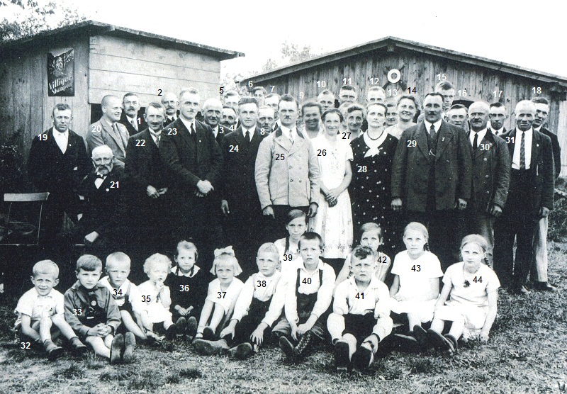 1934 Am Schießstand in Mühlrädlitz