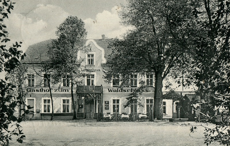Gasthof zum Waldschloss in den 1930er Jahren
