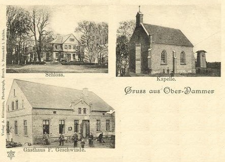 Schloss, Kapelle, Gasthaus F. Geschwinde