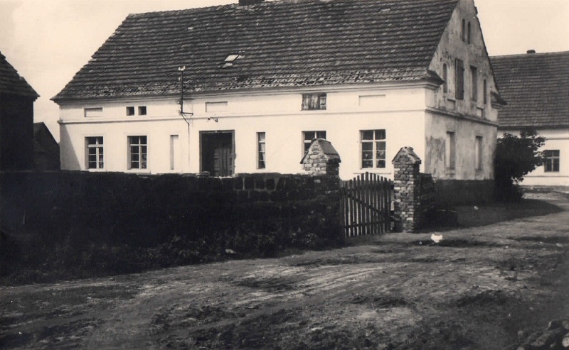 Vaterhaus von Else Walter geb. Rackwitz in Parchau