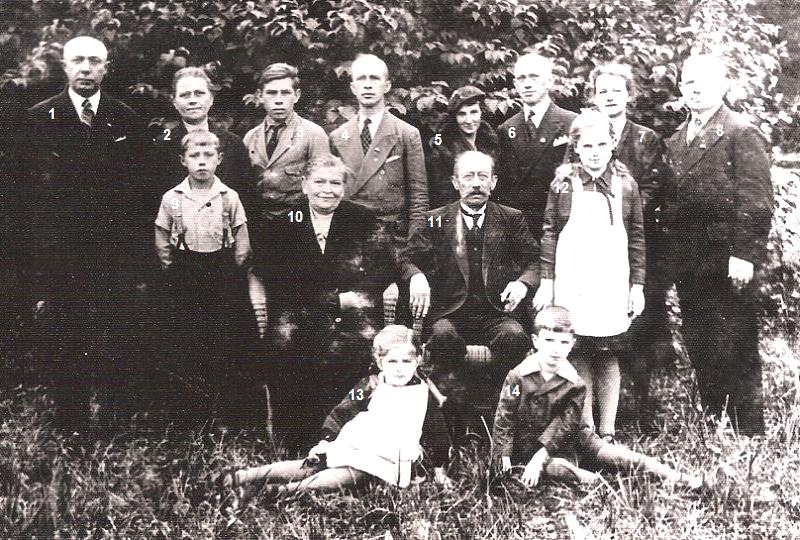 Familie Brandt um 1932